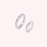 Carica l’immagine nella galleria, Fedi Alie Oro Bianco - Varengo Gioielli