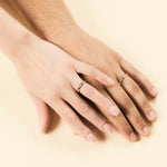 Carica l’immagine nella galleria, Fedi Orfne Oro Bianco e Giallo - Varengo Gioielli