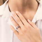 Carica l’immagine nella galleria, Anello Athena Rubini 2 - Varengo Gioielli