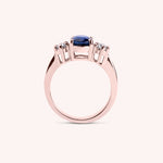 Load image into Gallery viewer, Anello Bia Zaffiro - Varengo Gioielli