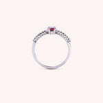 Carica l’immagine nella galleria, Anello Estia Rubino - Varengo Gioielli