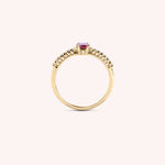 Carica l’immagine nella galleria, Anello Estia Rubino - Varengo Gioielli