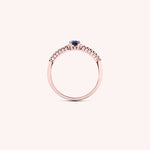 Load image into Gallery viewer, Anello Estia Zaffiro - Varengo Gioielli