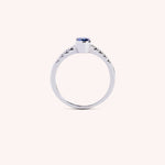 Load image into Gallery viewer, Anello Estia Zaffiro 2 - Varengo Gioielli