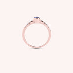 Load image into Gallery viewer, Anello Estia Zaffiro 2 - Varengo Gioielli