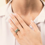 Load image into Gallery viewer, Anello Phoese Smeraldi - Varengo Gioielli