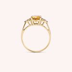 Carica l’immagine nella galleria, Anello Tiche Citrino - Varengo Gioielli