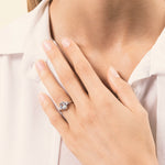 Carica l’immagine nella galleria, Anello Tiche Acquamarina - Varengo Gioielli