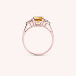 Carica l’immagine nella galleria, Anello Tiche Citrino - Varengo Gioielli