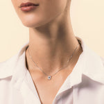 Carica l’immagine nella galleria, Girocollo Athena Zaffiro - Varengo Gioielli