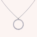 Load image into Gallery viewer, Girocollo Aura 2 Oro bianco - Varengo Gioielli