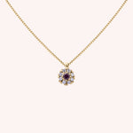 Carica l’immagine nella galleria, Girocollo Clio Rubino Oro giallo - Varengo Gioielli