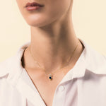 Load image into Gallery viewer, Girocollo Diana Zaffiro - Varengo Gioielli