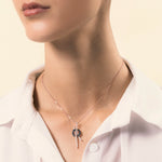 Load image into Gallery viewer, Girocollo Elettra Zaffiri - Varengo Gioielli