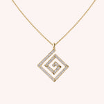 Load image into Gallery viewer, Girocollo Minosse Oro giallo - Varengo Gioielli