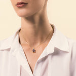 Load image into Gallery viewer, Girocollo Selene Ametista - Varengo Gioielli