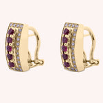 Load image into Gallery viewer, Orecchini Phoese Rubini - Varengo Gioielli