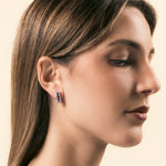 Carica l’immagine nella galleria, Orecchini Phoese Zaffiri - Varengo Gioielli