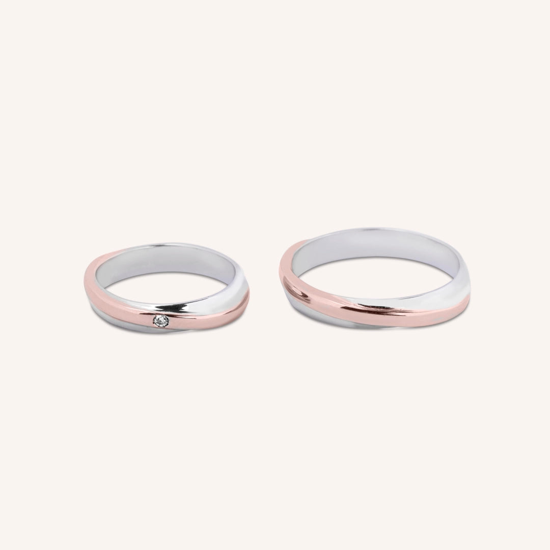 Fedi Anteia Oro Bianco e Rosa