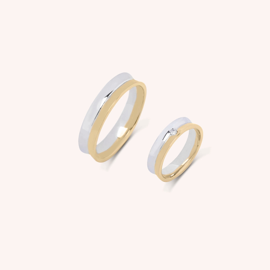 Fedi Castalla Oro Bianco e Giallo