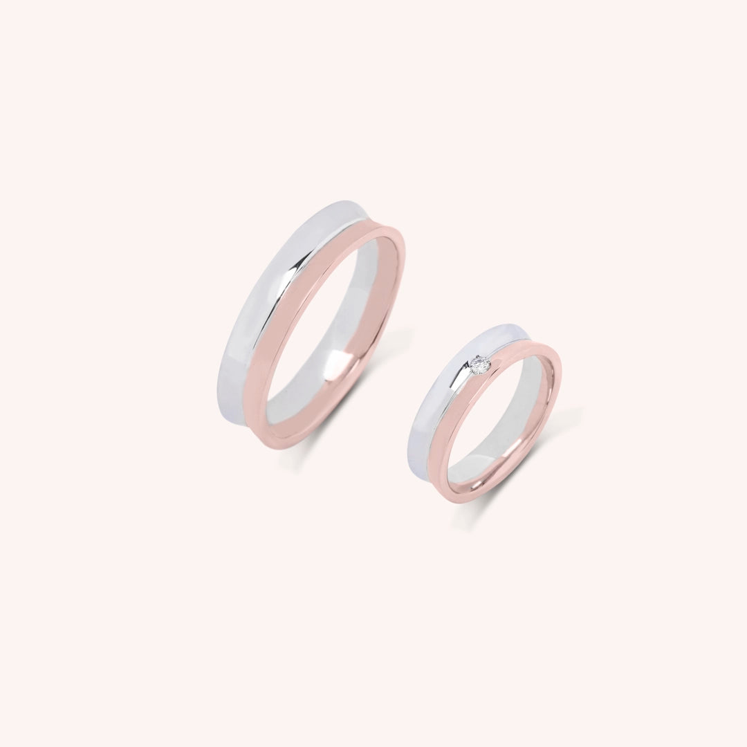 Fedi Castalla Oro Bianco e Rosa