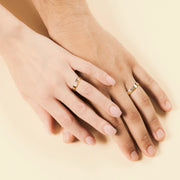 Fedi Etna Oro Bianco e Oro Giallo - Varengo Gioielli