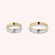 Fedi Pasitea Oro Bianco e Giallo - Varengo Gioielli