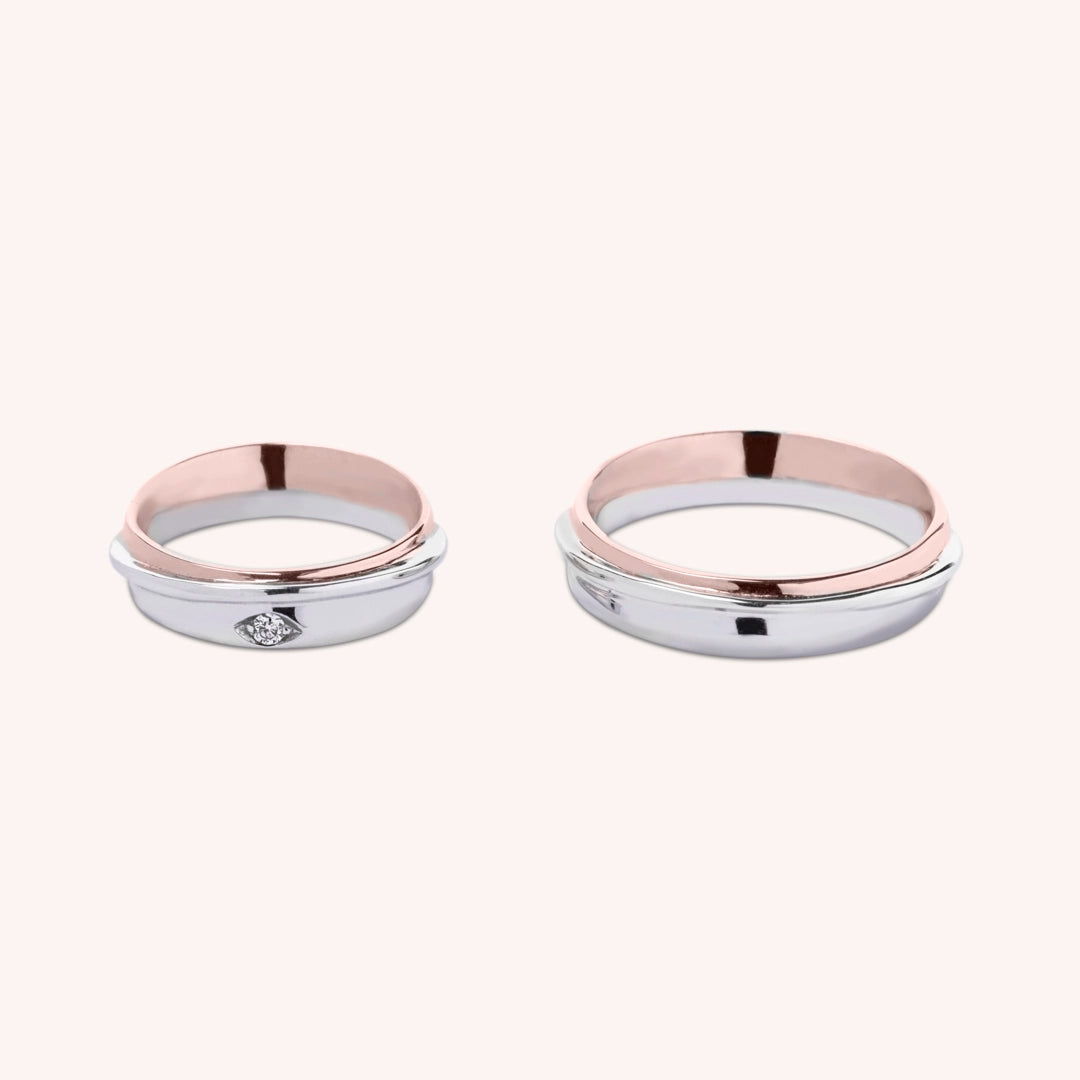 Fedi Pasitea Oro Bianco e  Rosa