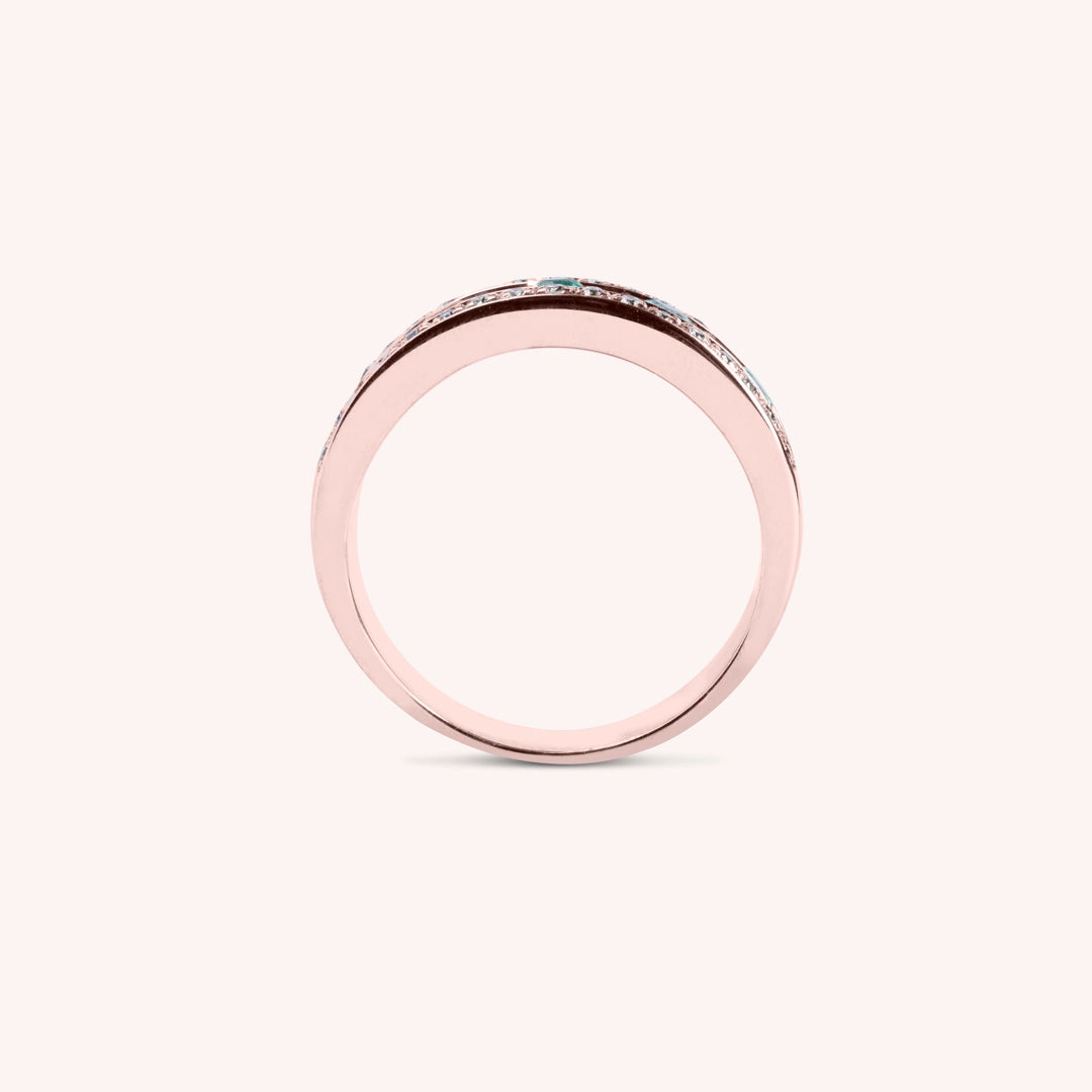 Anello Athena Smeraldi 2