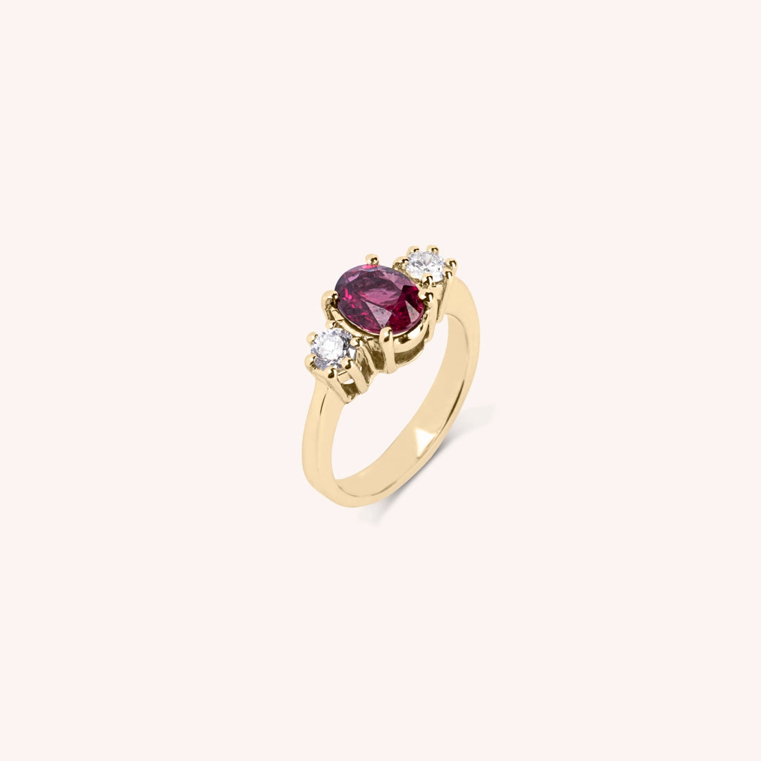 Anello Bia Rubino