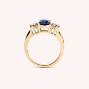 Anello Bia Zaffiro - Varengo Gioielli