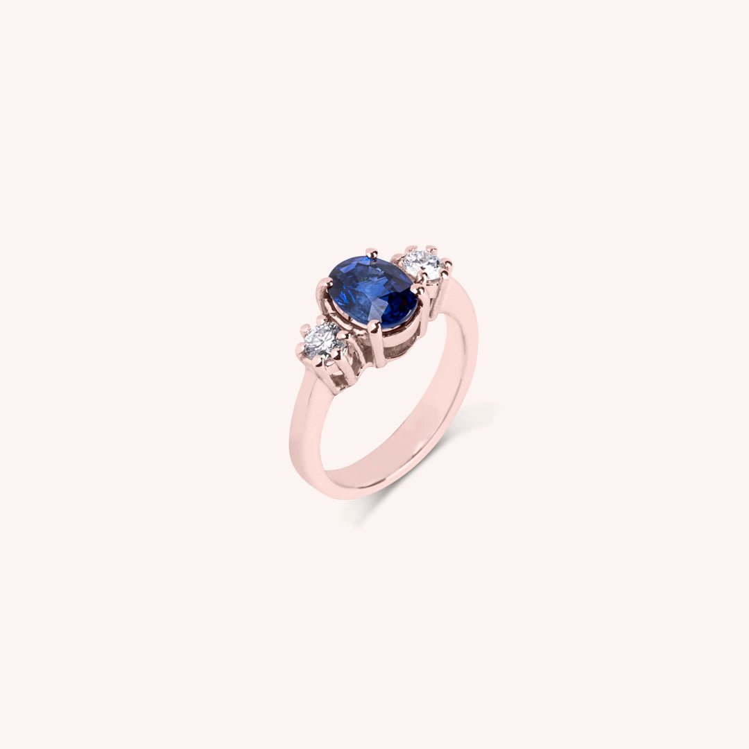 Anello Bia Zaffiro