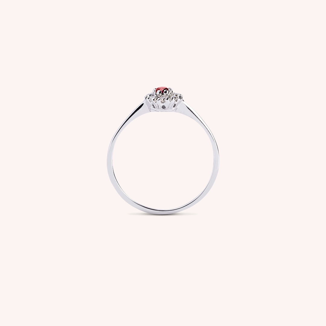 Anello Clio Rubino
