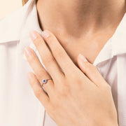 Anello Clio Zaffiro - Varengo Gioielli