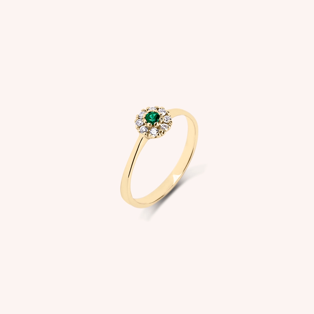 Anello Clio Smeraldo