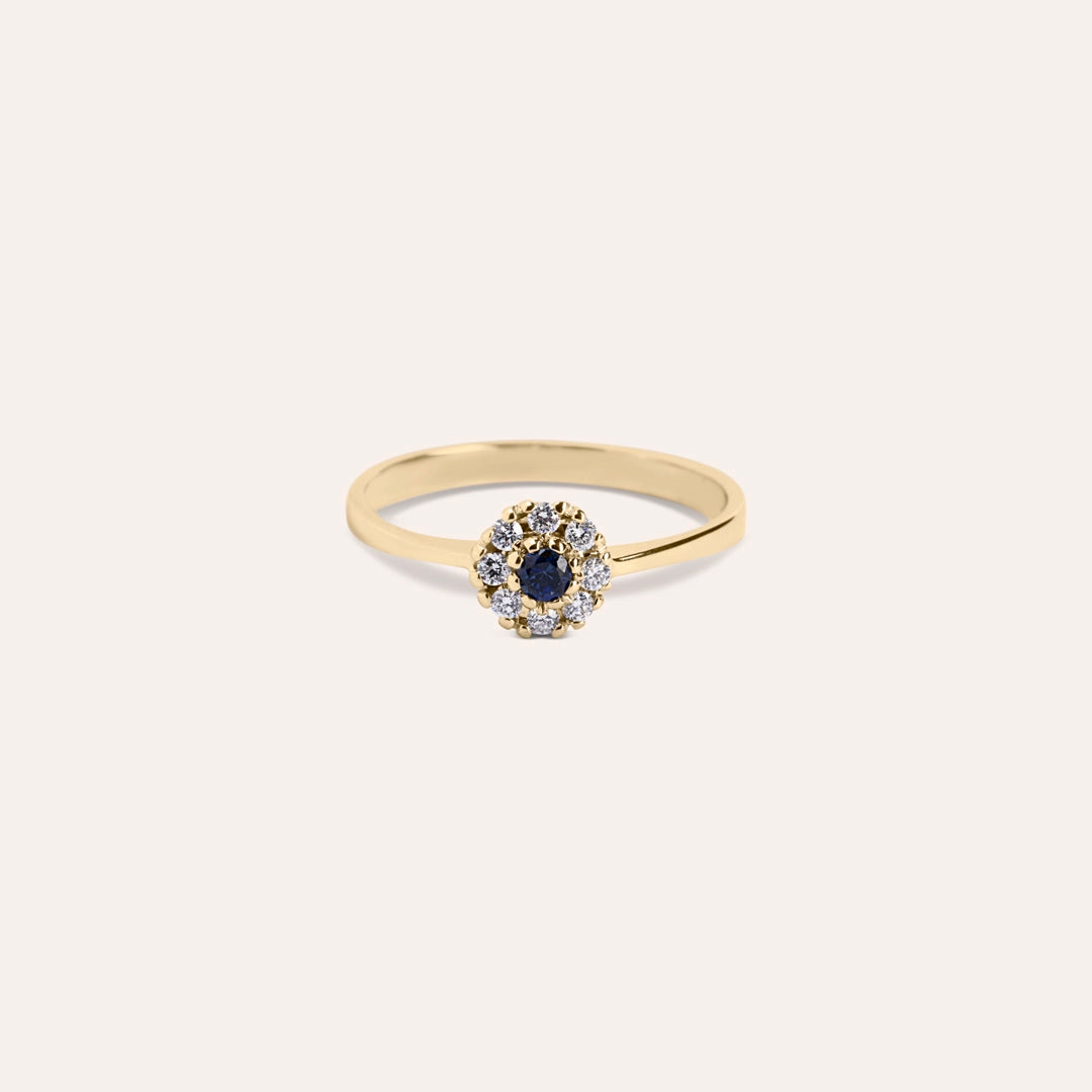 Anello Clio Zaffiro