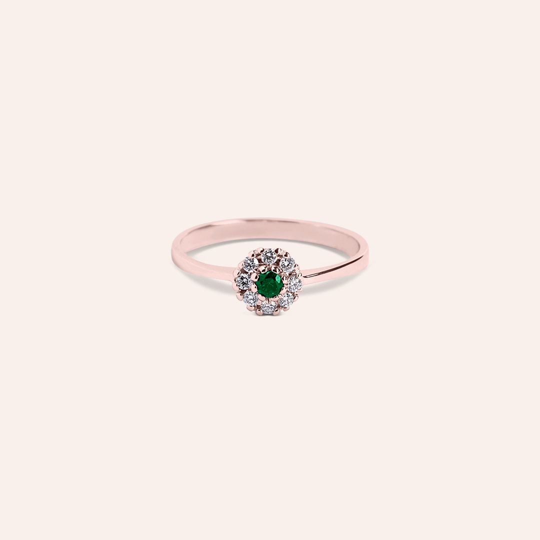 Anello Clio Smeraldo