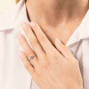 Anello Clio Zaffiro - Varengo Gioielli