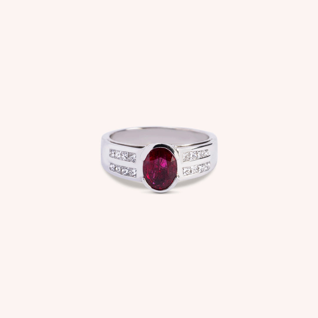 Anello Dedalo Rubino