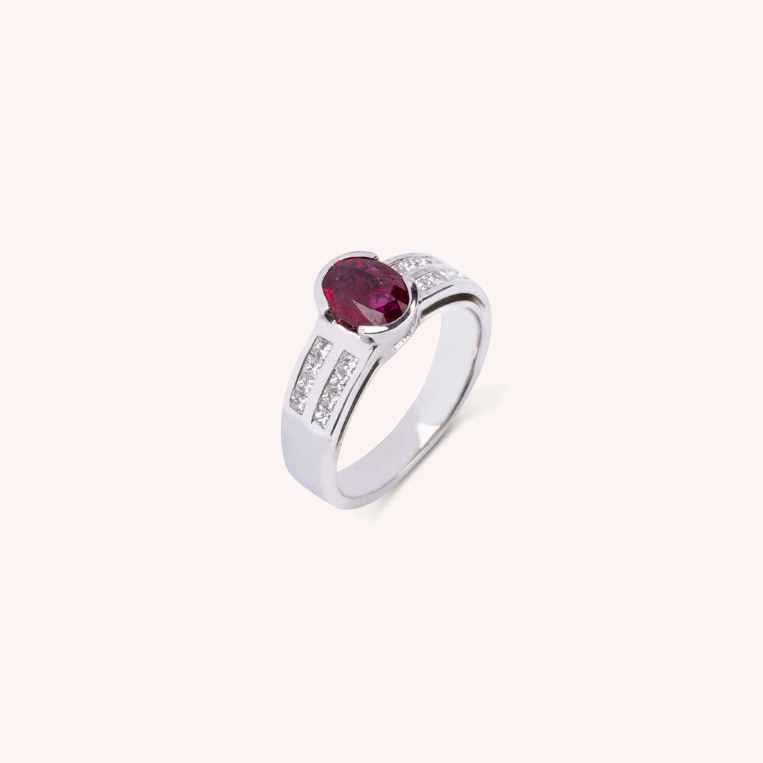 Anello Dedalo Rubino
