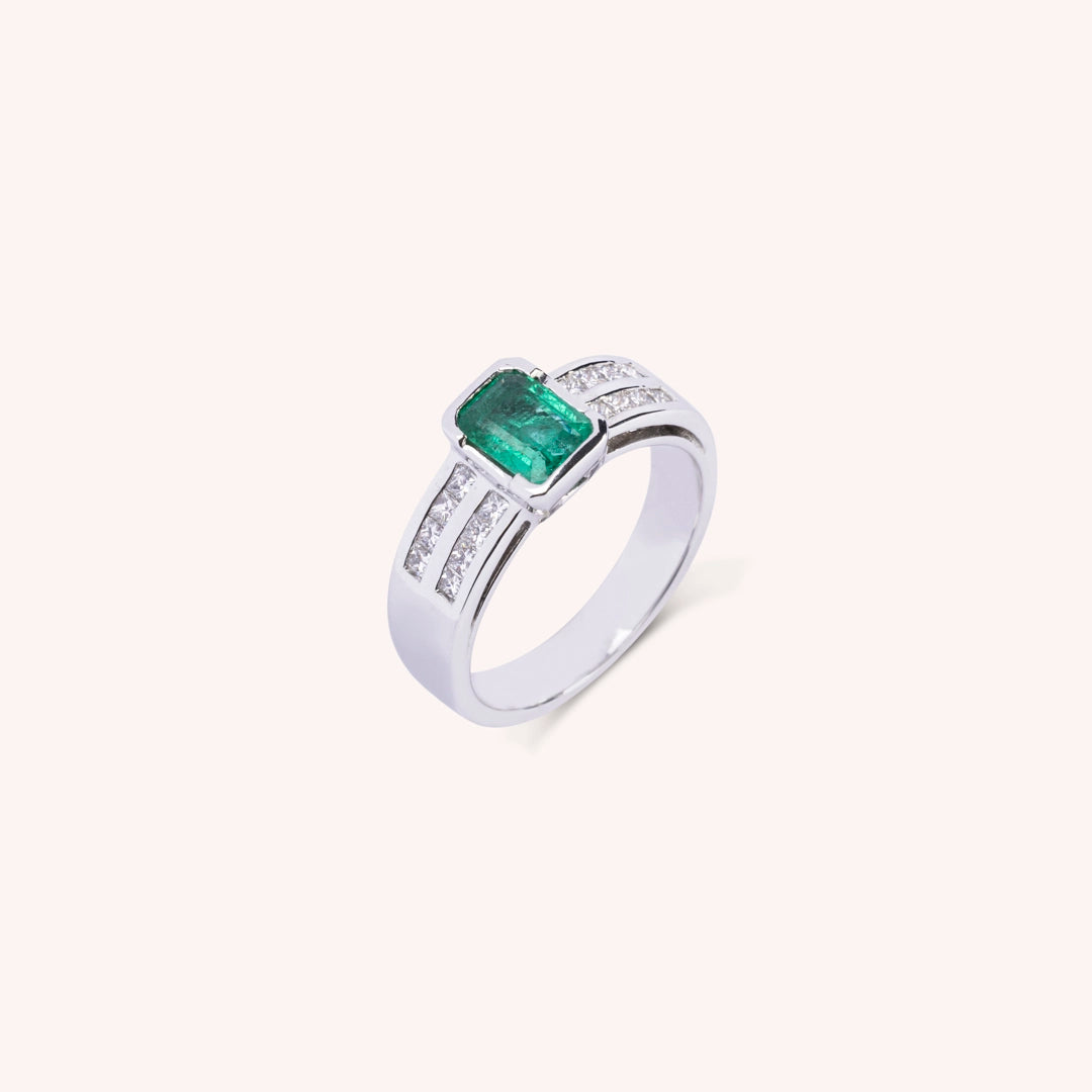 Anello Dedalo Smeraldo