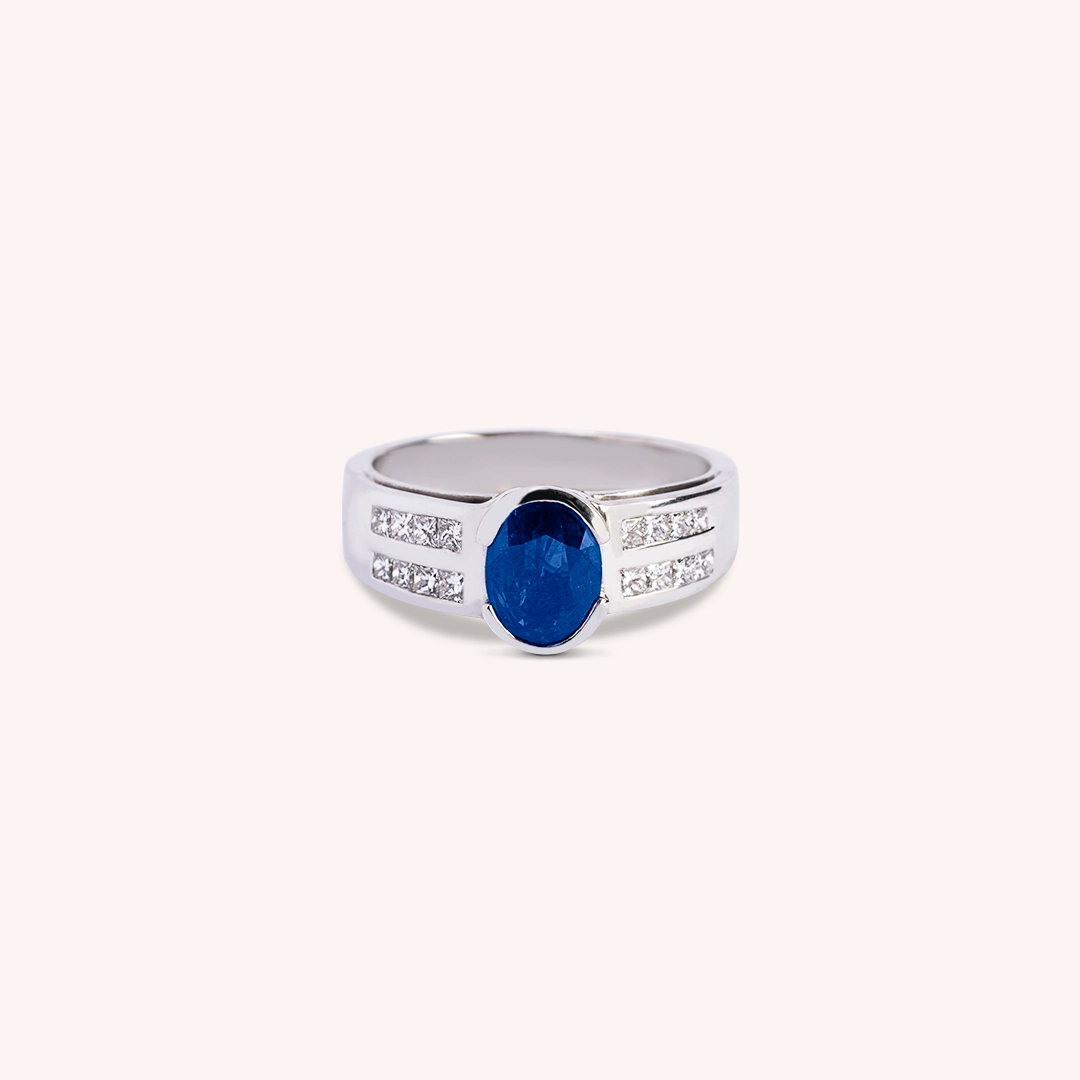 Anello Dedalo Zaffiro