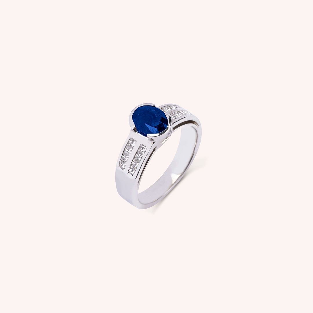 Anello Dedalo Zaffiro