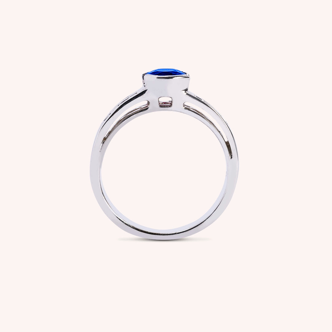 Anello Dedalo Zaffiro