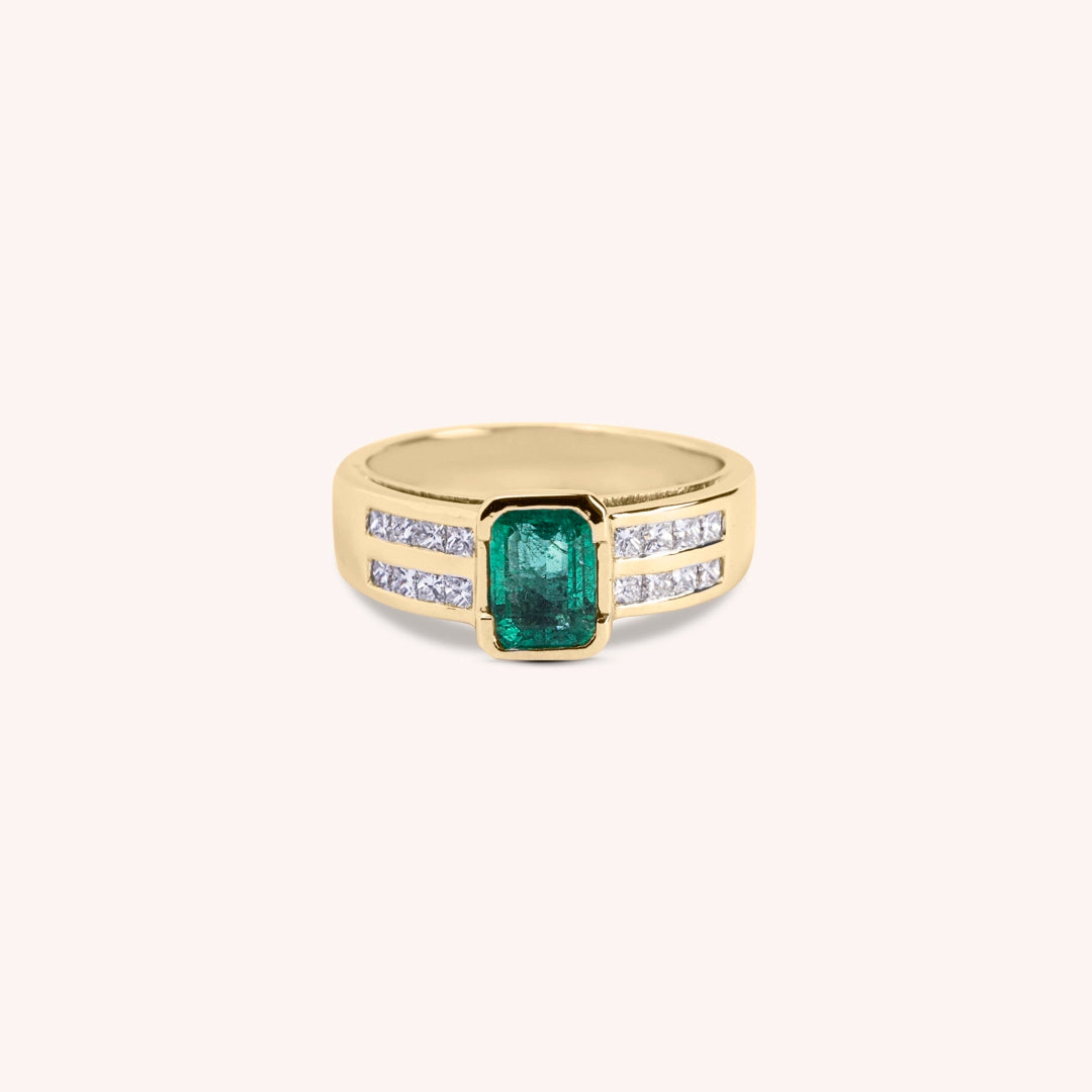 Anello Dedalo Smeraldo