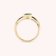 Anello Dedalo Smeraldo - Varengo Gioielli