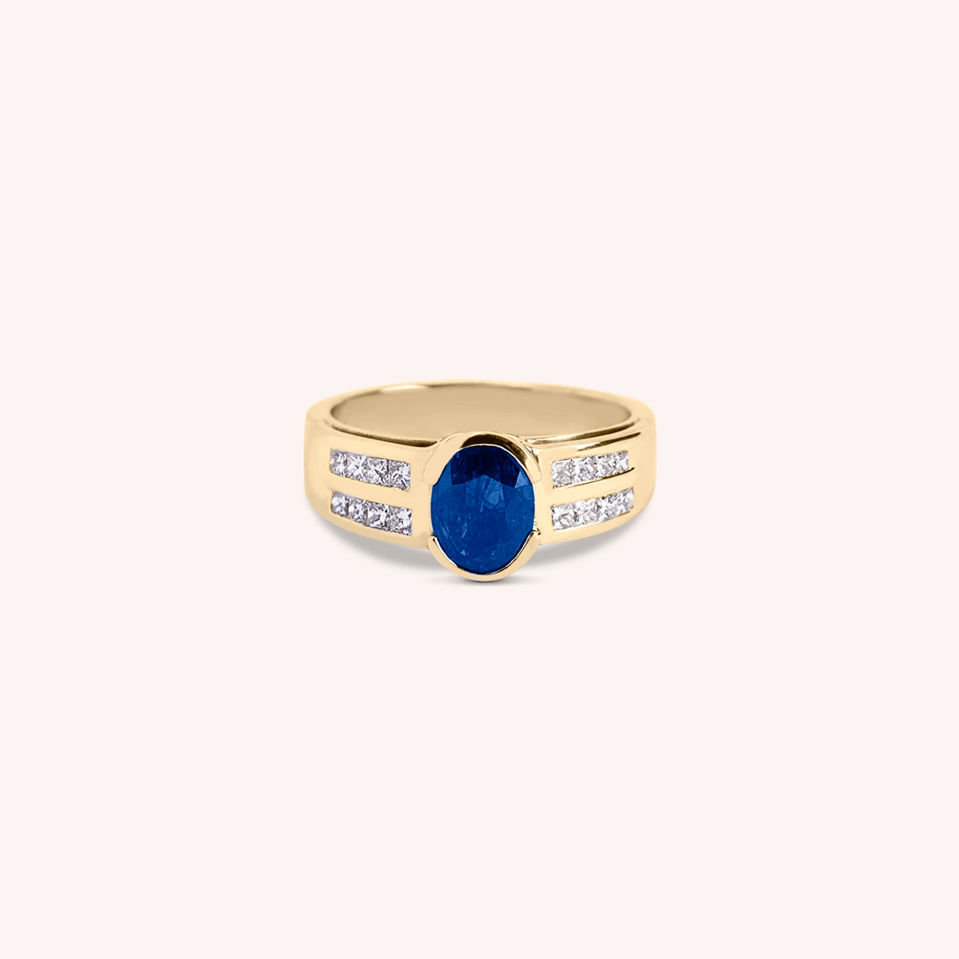 Anello Dedalo Zaffiro