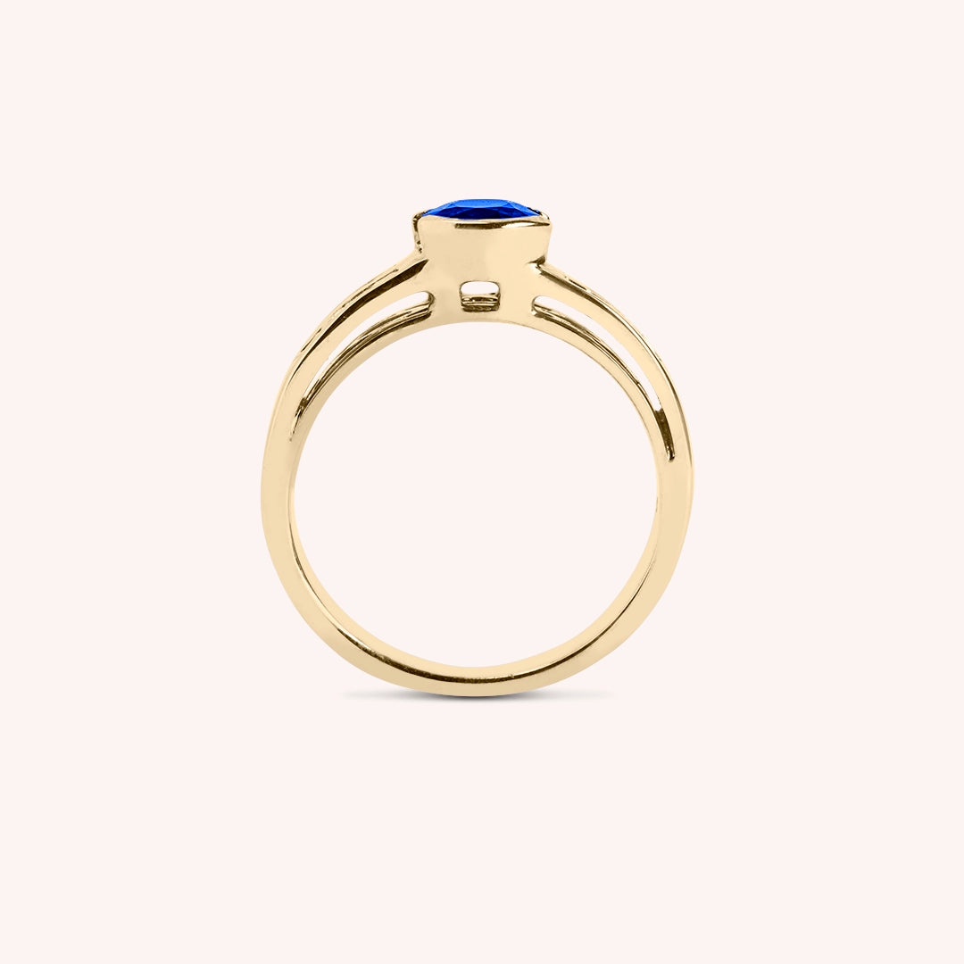 Anello Dedalo Zaffiro