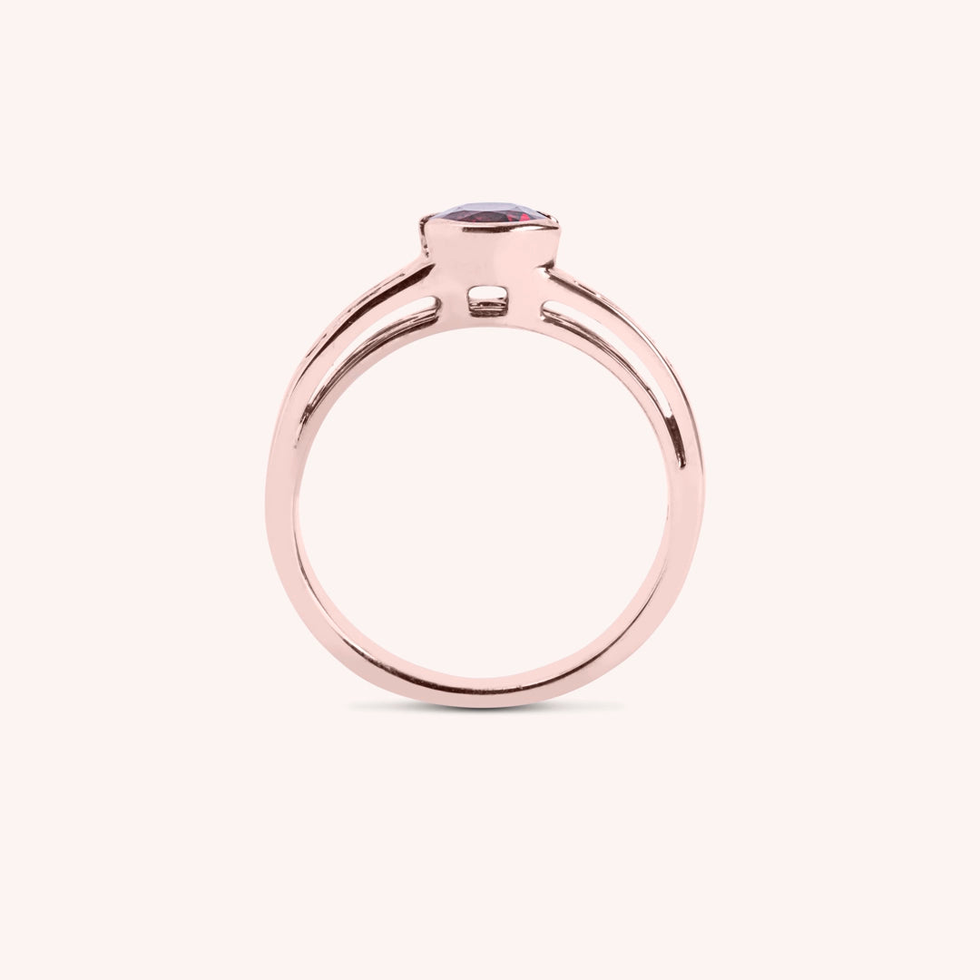 Anello Dedalo Rubino