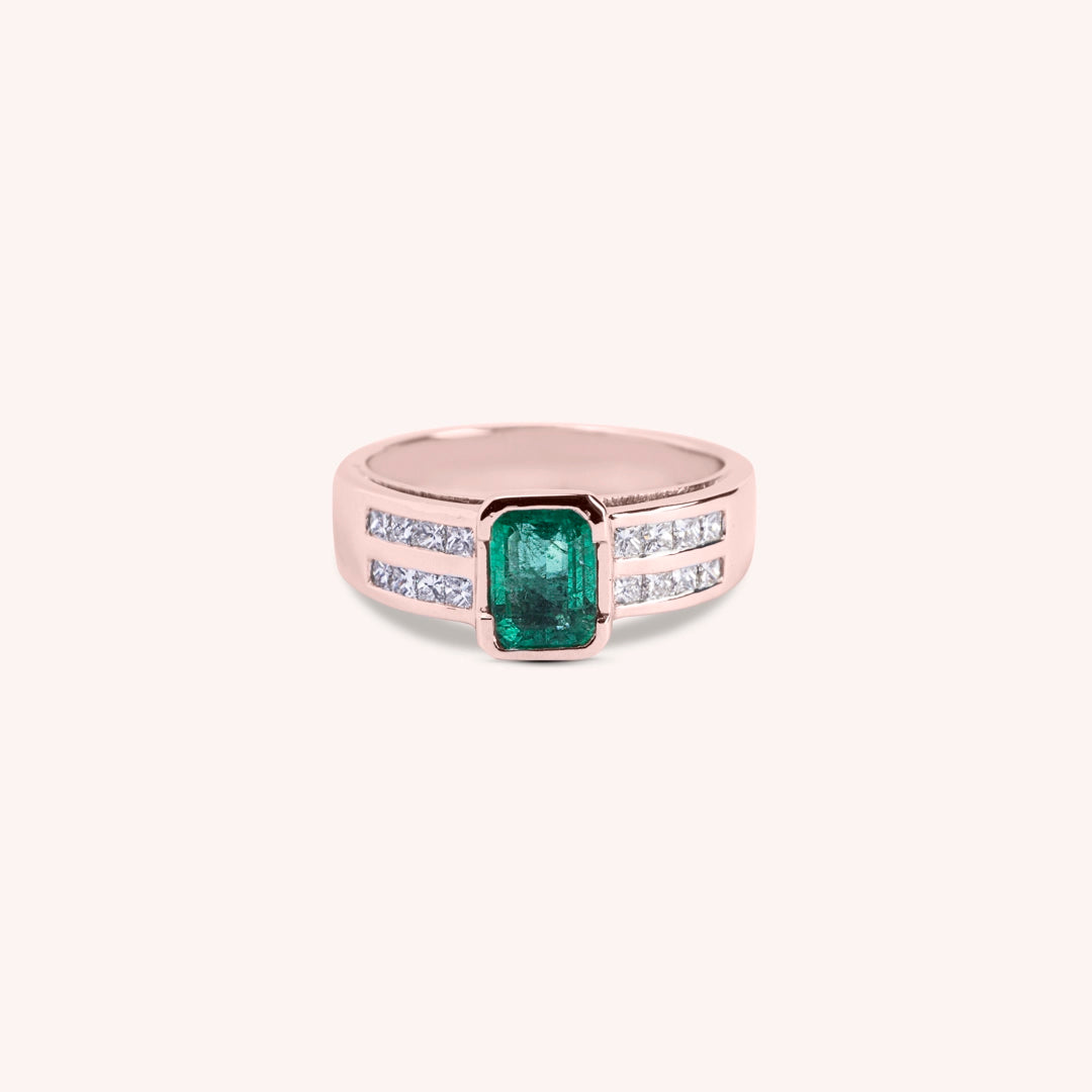 Anello Dedalo Smeraldo